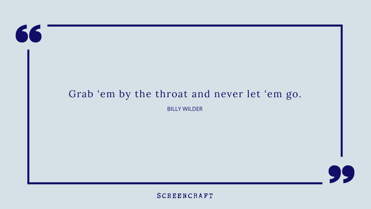 Legendary Billy Wilder’s 10 Rules of Good Filmmaking – ScreenCraft