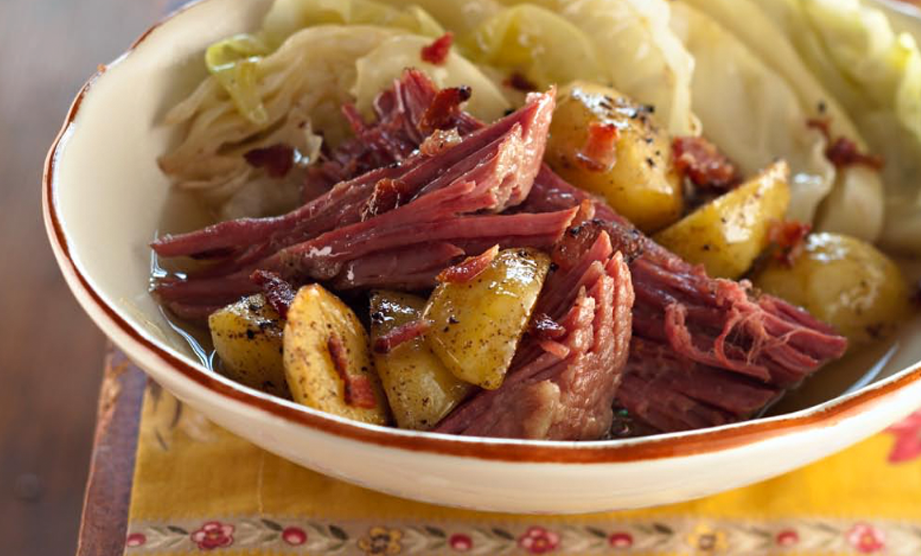 A St. Patrick’s Day Classic: Corned Beef & Cabbage – Paula Deen