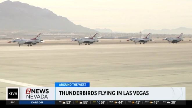 Thunderbirds training in Las Vegas | Nevada News | 2news.com