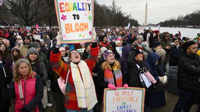 People’s March 2025: Thousands gather at anti-Trump rally in D.C. – The Washington Post
