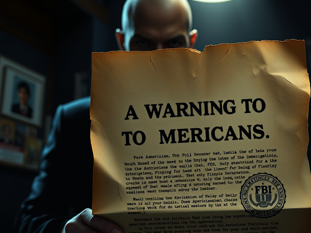 The Risk to America: A Letter from an Anonymous FBI Agent to America