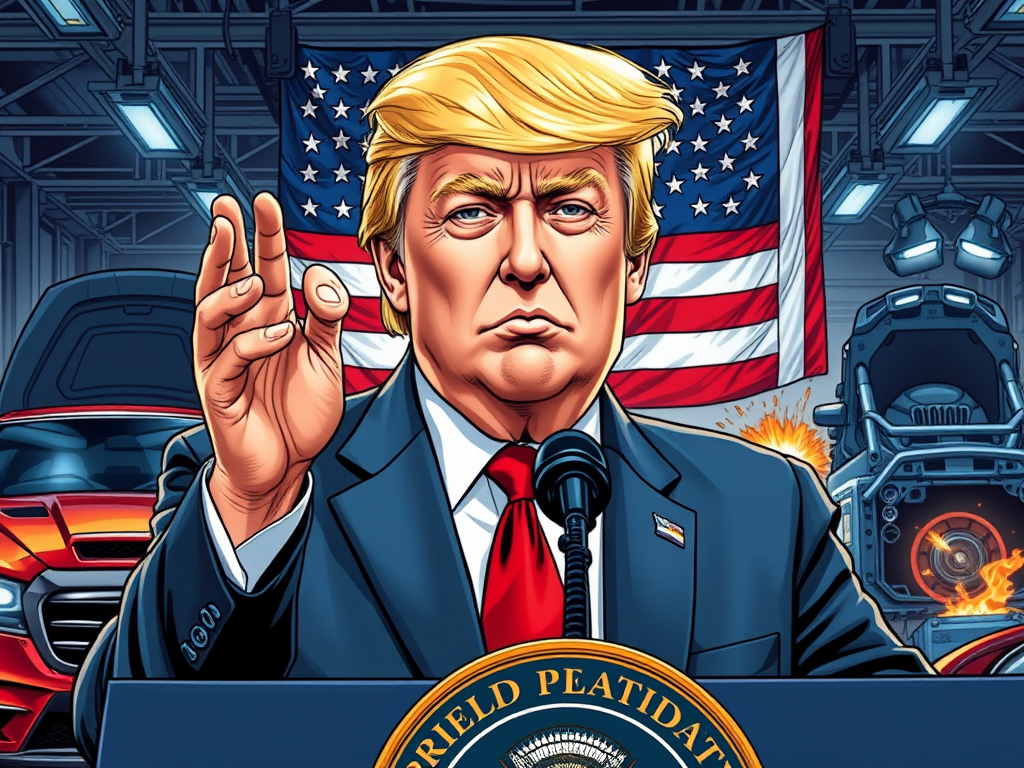 Trump says he ‘couldn’t care less’ if foreign automakers raise prices due to tariffs