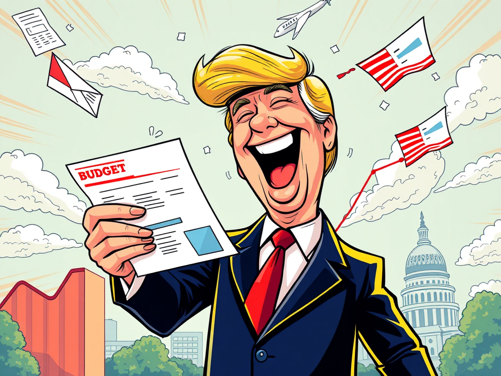 Trump’s Budget – 2025 – via NY Times…