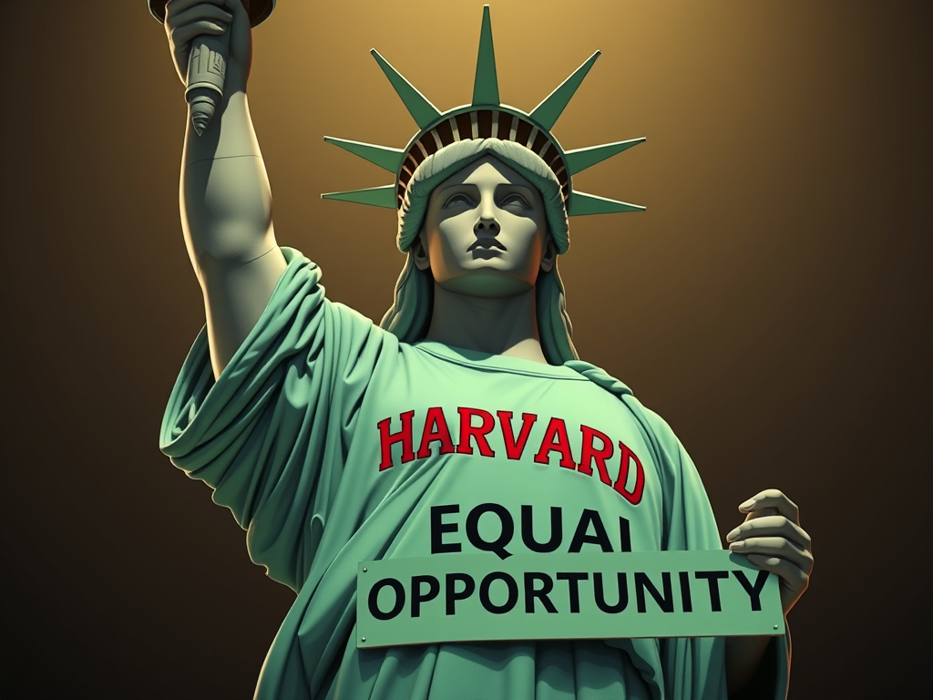 Seeing Things – Liza Donnelly – Trump’s Beef With Harvard – Substack