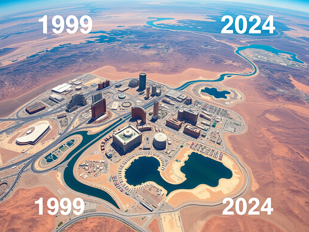 Final photo from iconic US satellite shows how Las Vegas has ‘doubled’ in size over the last 25 years — Earth from space – Live Science