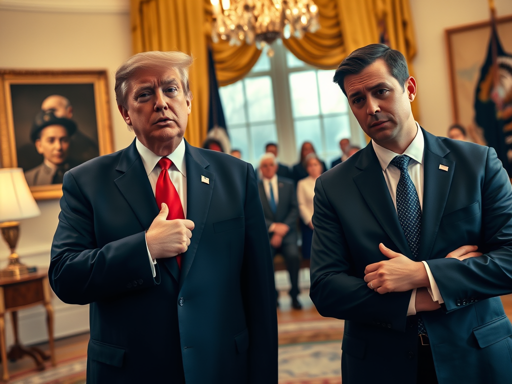 Seeing Things – Trump’s Adoration Of Putin – by Liza Donnelly