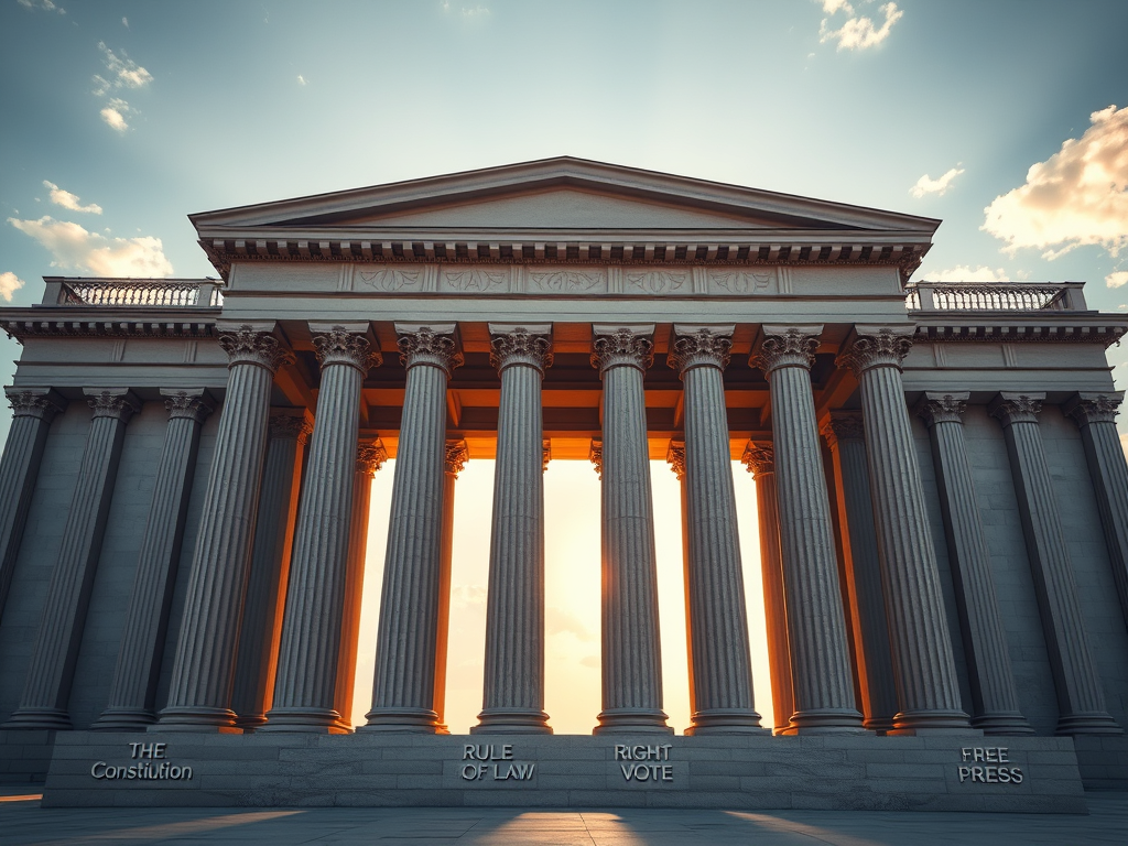 Democracy’s Foundation: Why the Four Pillars Matter More Than Ever – Pillars of Democracy – Introduction