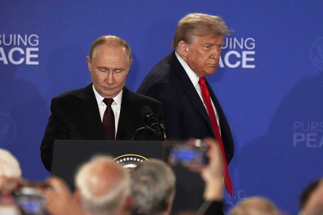 Trump-Putin documents left on hotel printer : NPR