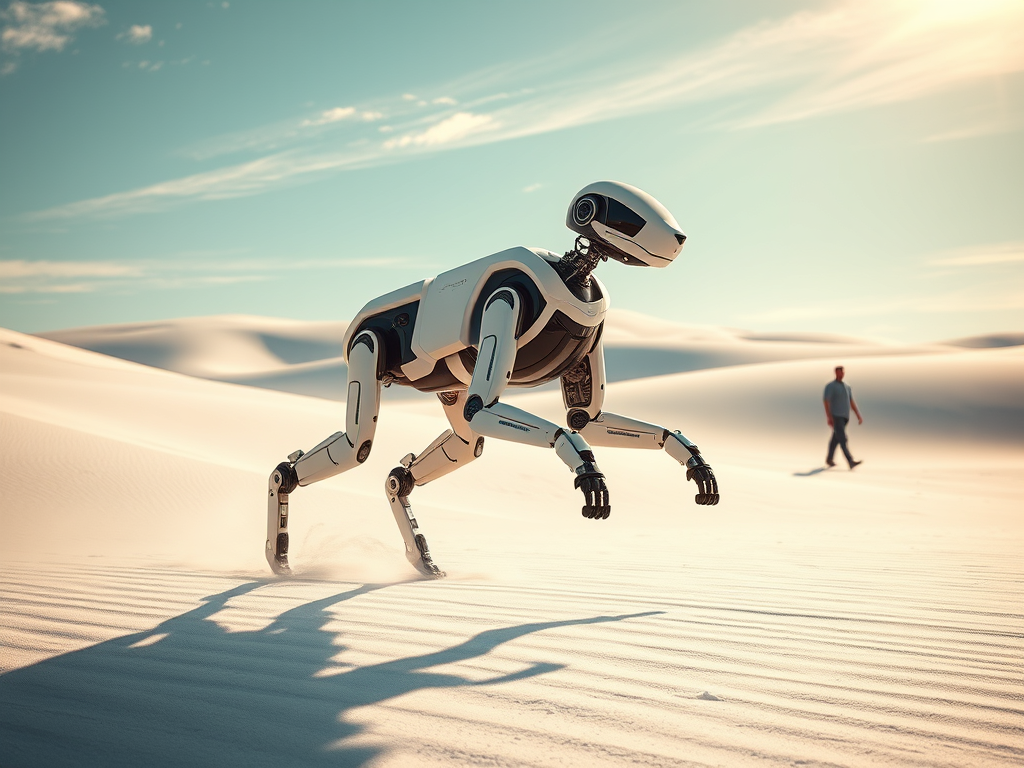 Space-bound robot dog (LASSIE) stretches its legs at White Sands National Park – SFGate.com