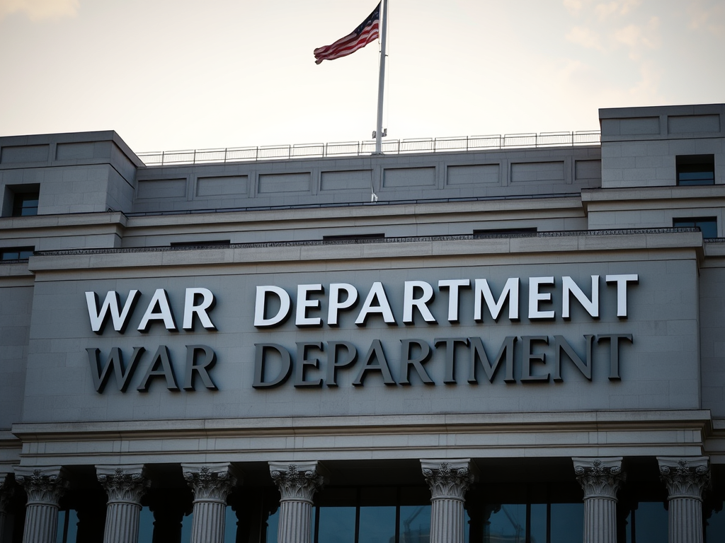 The Last Days of the U.S. Department of War
