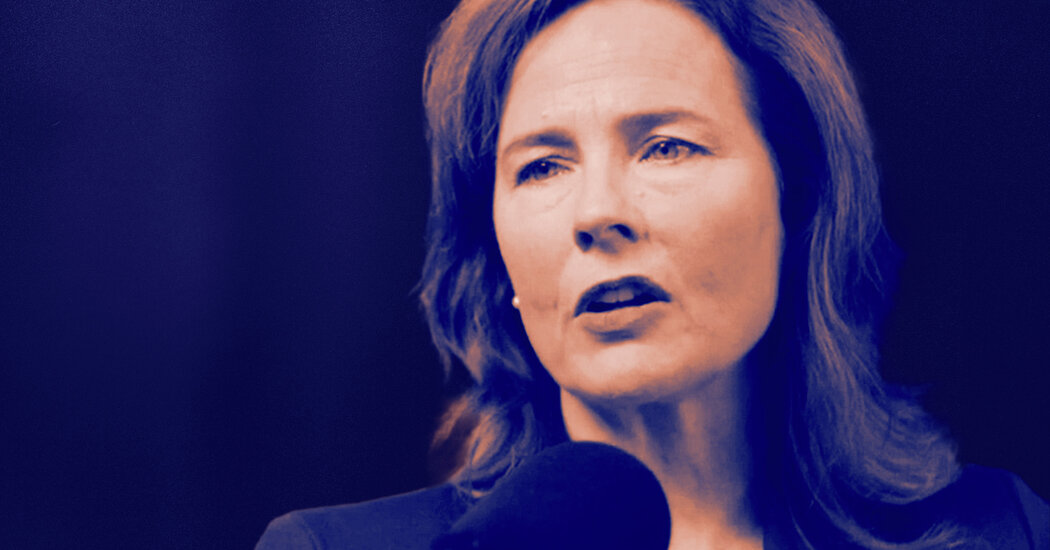 Opinion – Amy Coney Barrett Is Looking Beyond the Trump Era – The New York Times
