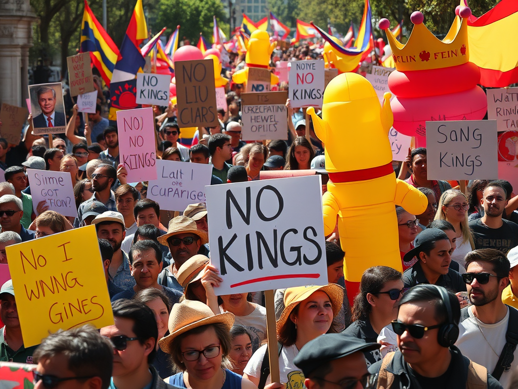 Scenes From Saturday’s Nationwide ‘No Kings’ Protests – WIRED