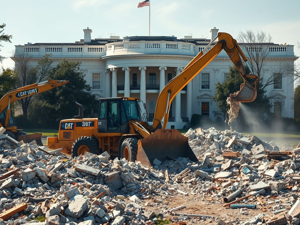 Demolition at the White House – The New York Times