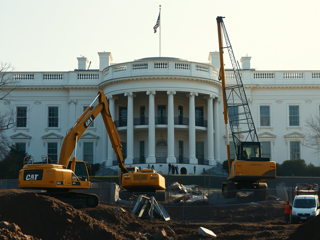 Former director at the White House Historical Association on the East Wing renovation – NPR