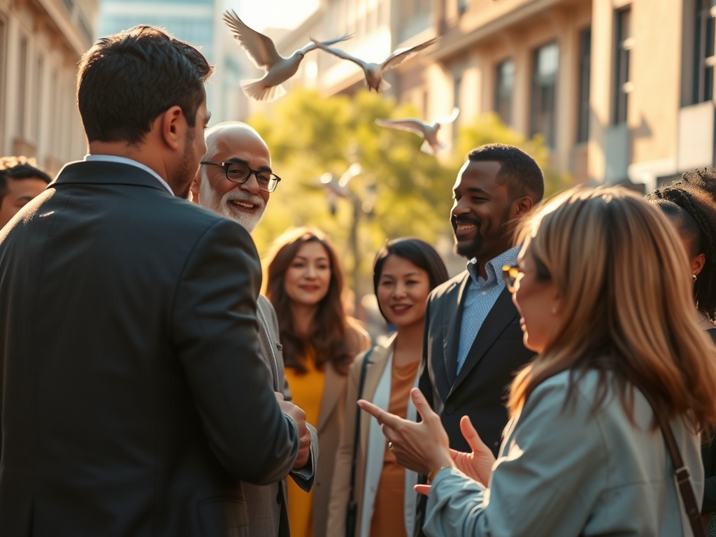 Seeing Things – Democracy Leads To Peace – Liza Donnelly