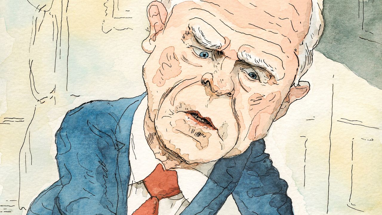 Sketch Peter Narvarro The New Yorker