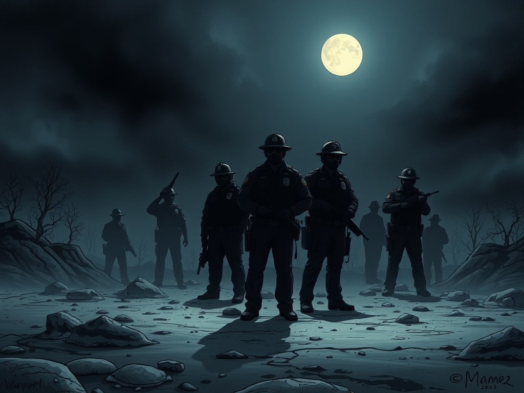 Seeing Things – Trump’s Police State Moves Scare Me – Liza Donnelly